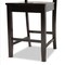 Baxton Studio Nicolette Modern and Contemporary Transitional Dark Brown Finished Wood 5-Piece Pub Set 176-11421-9776-Zoro - alternate 8